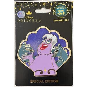 Disney PALM Ursula Flotsam a Jetsam Eels Pin Little Mermaid 35th  Villains LE300